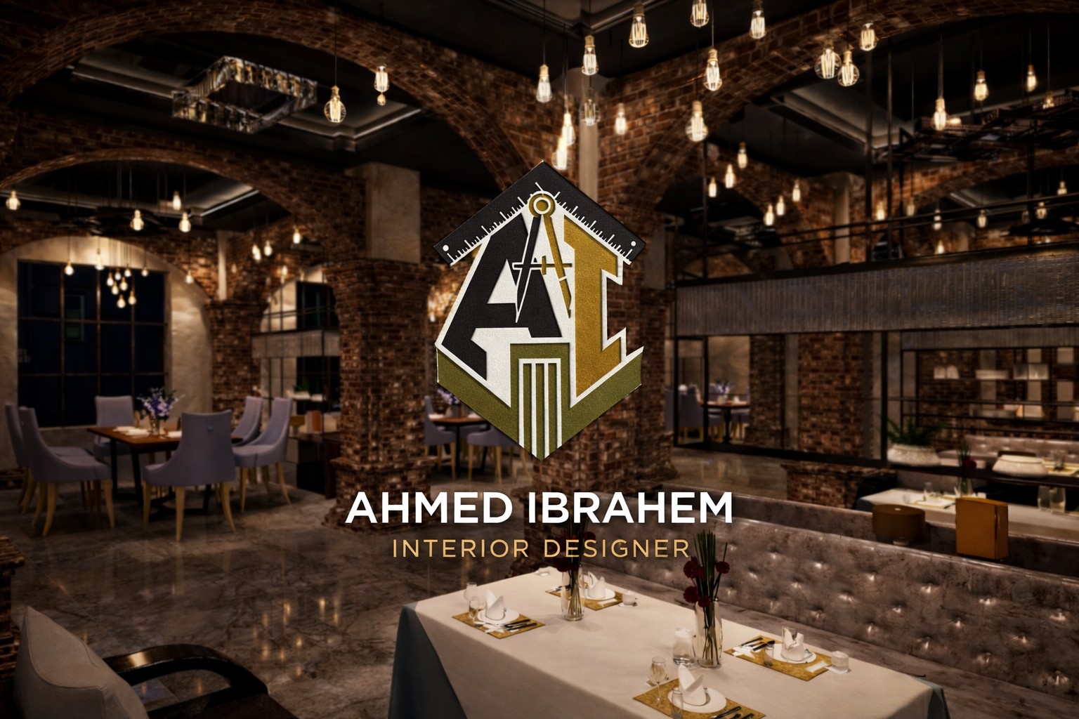 من احد اعمالي من تصميماتي مطعم... - Ahmed Ibrahem Designs | Facebook