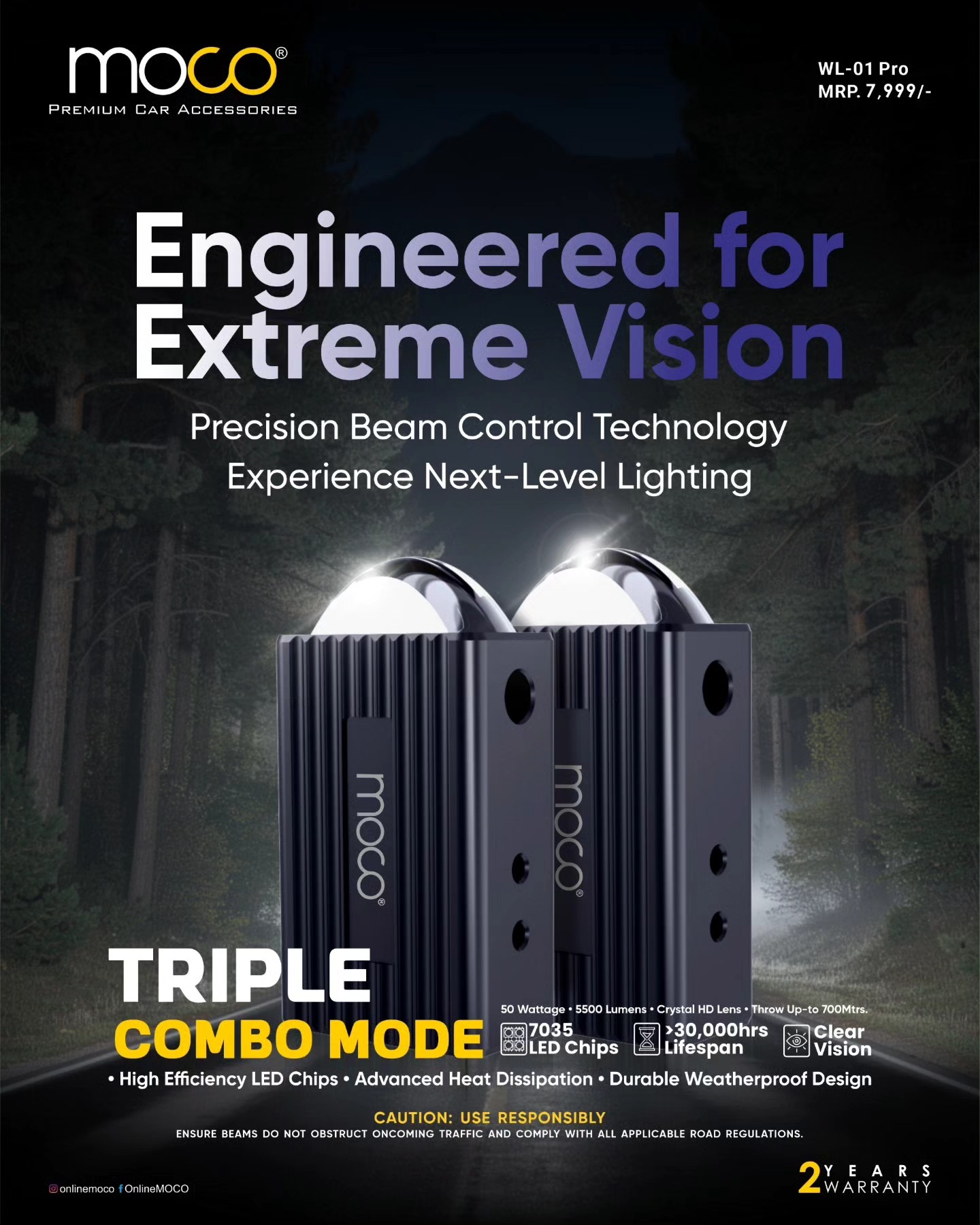 MOCO - Introducing the MOCO WL-01 Pro Super Bright Spot... | Facebook