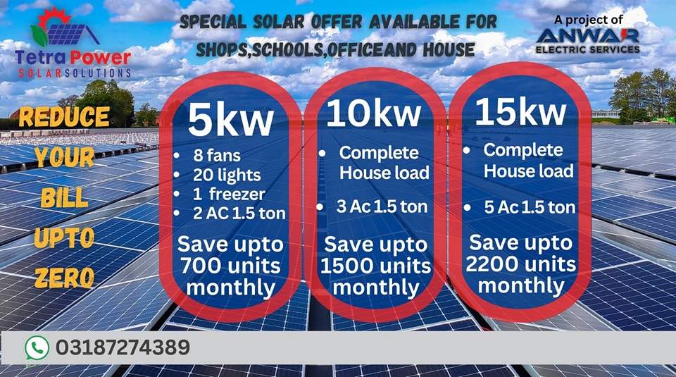 Tetra Power Solar | Multan