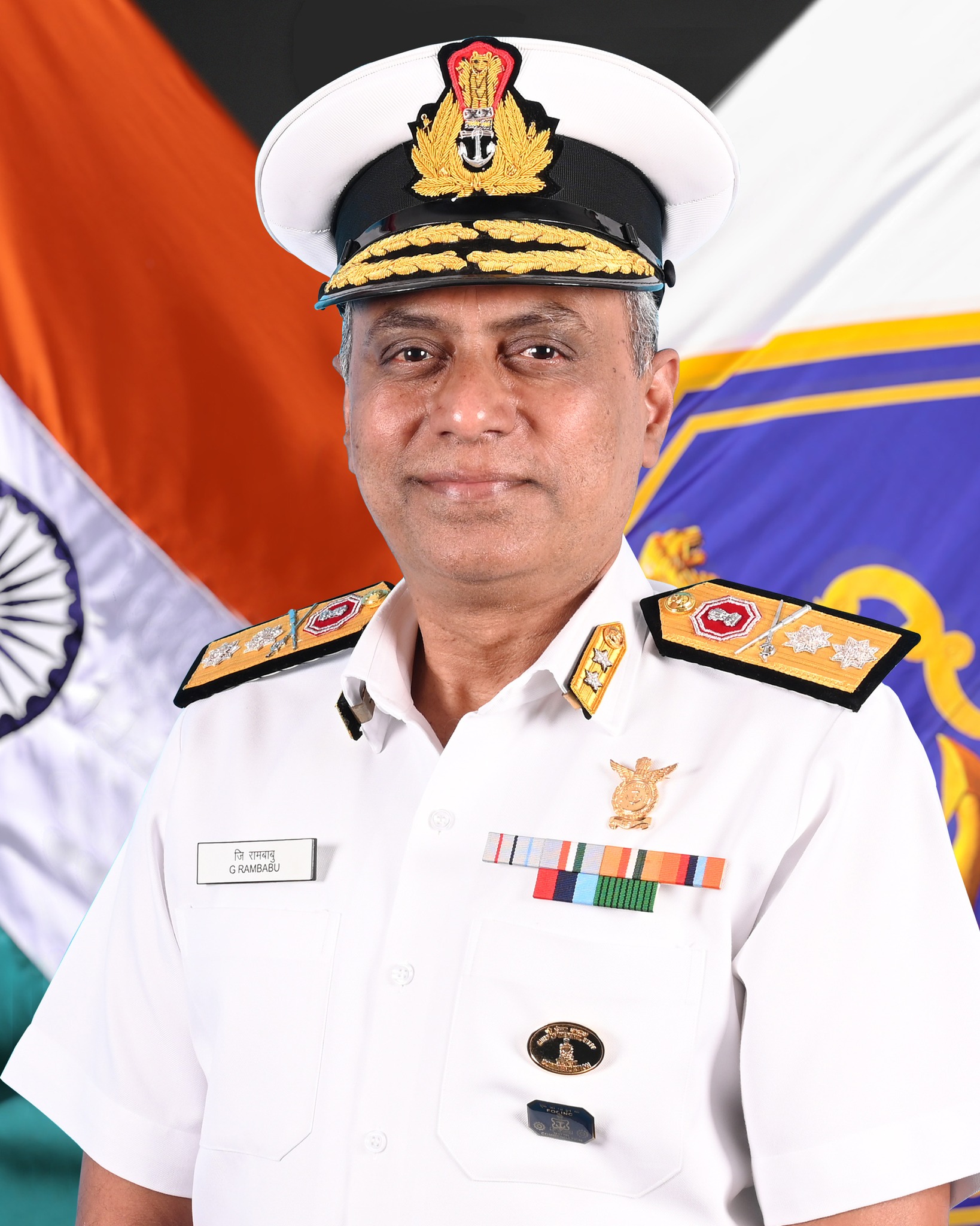 Indian - Rear Admiral G Rambabu assumed charge as #Principal of #INA, # ...