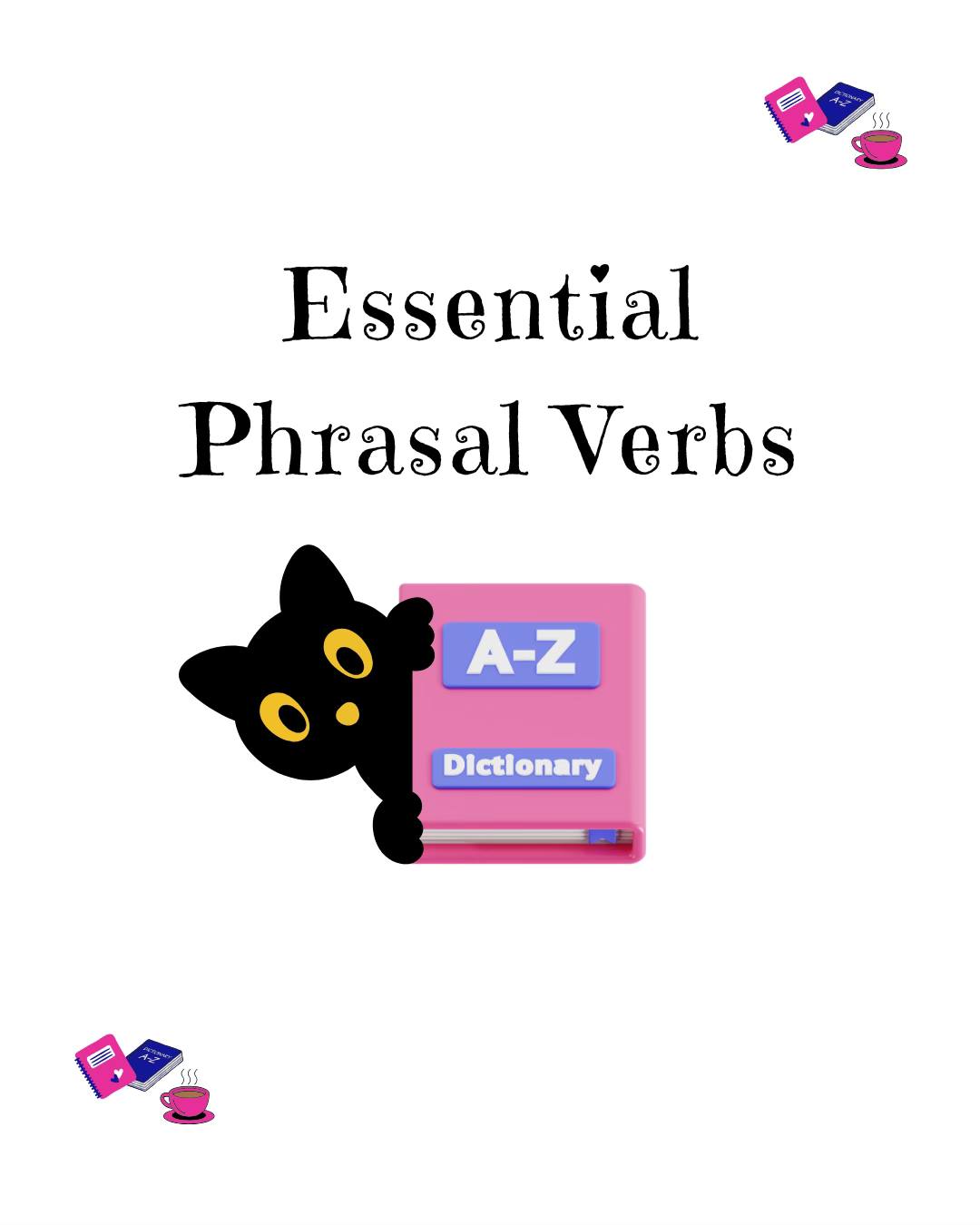 150 Phrasal Verbs