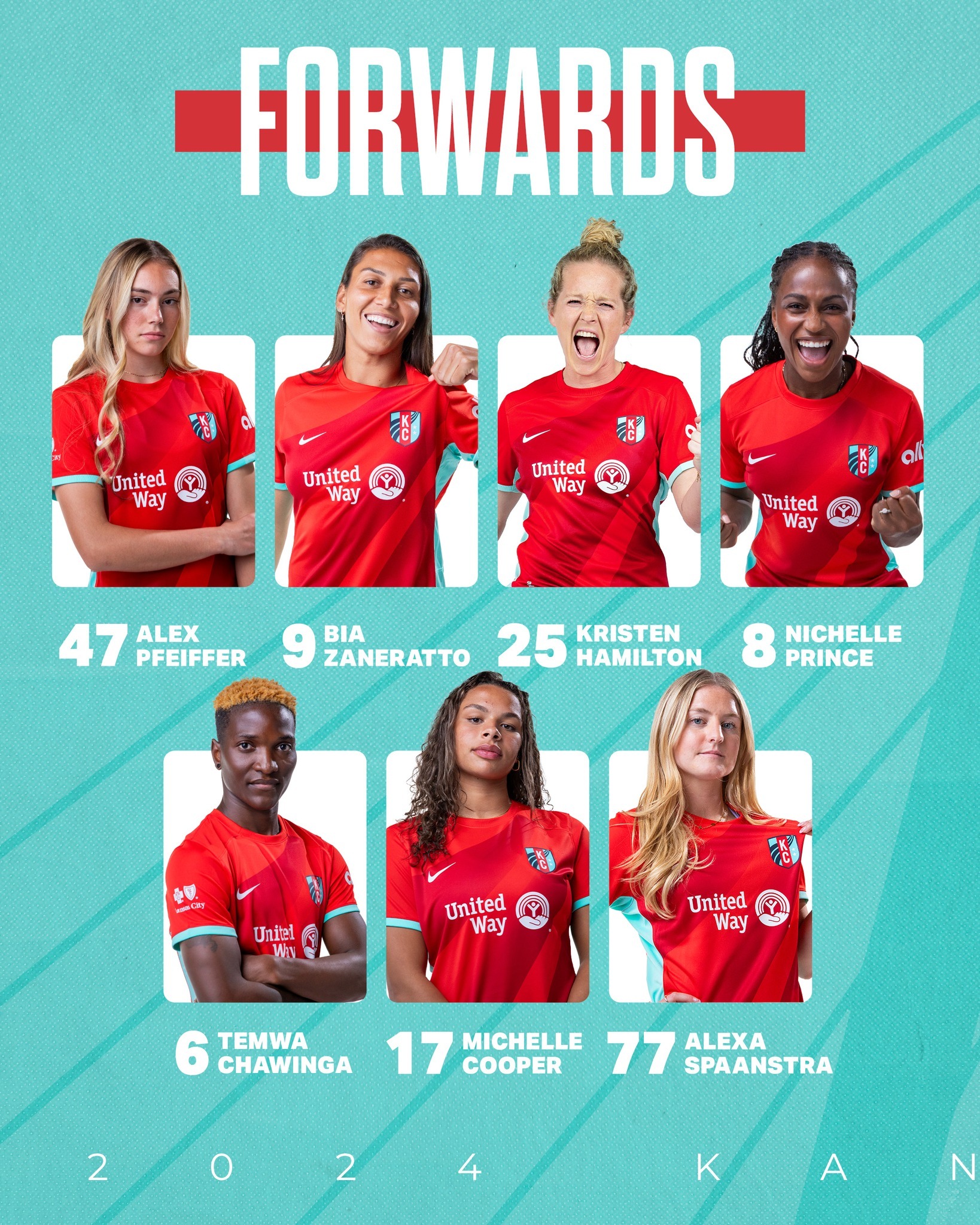 KC Current - A roster for the history books 🙌 One more... | Facebook