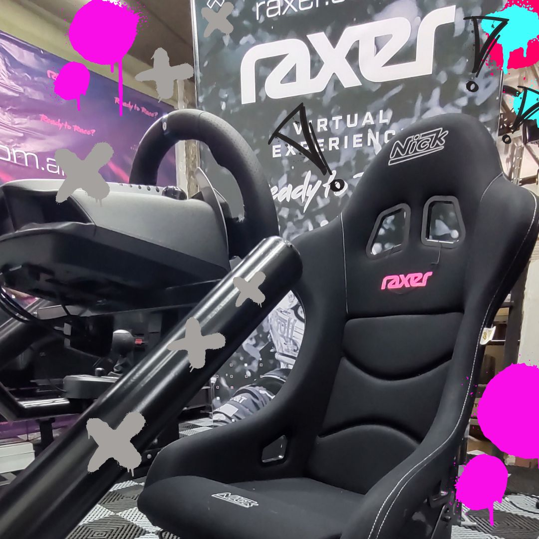 Raxer.ok - ️Simulador Completo ⚠️Corredera de Auto...