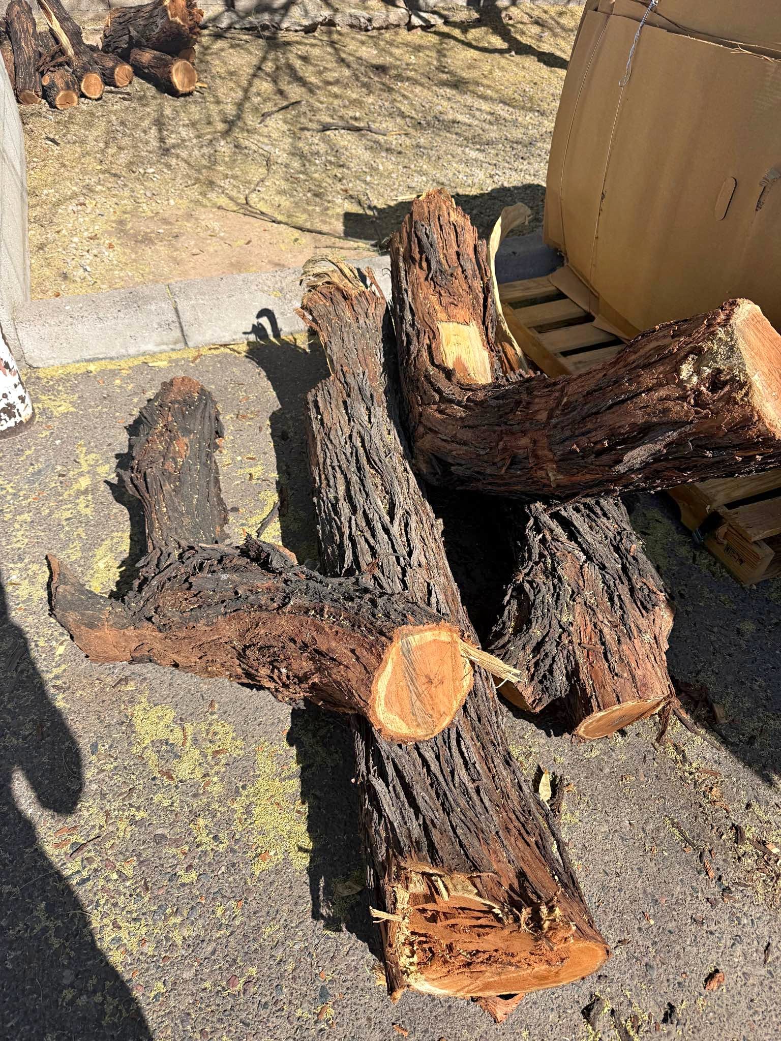 Firewood logs and rounds - Fire Pits & Chimineas - Tempe, Arizona ...