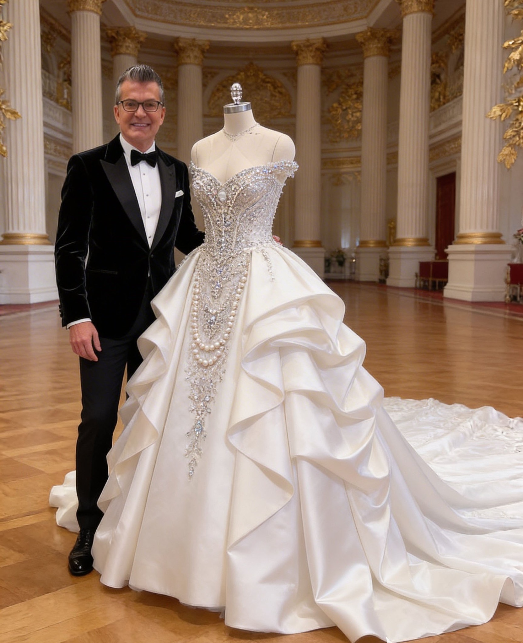 wedding dresses designers say yes dress A Truly Elegant by Randy — Would You to This Design? #sayyestothedress #weddingdress #randyfenoli #sayyestothedressamerican VL5418 - Cocktail dresses 260MONTCE625 Tornai wedding Size:US 2