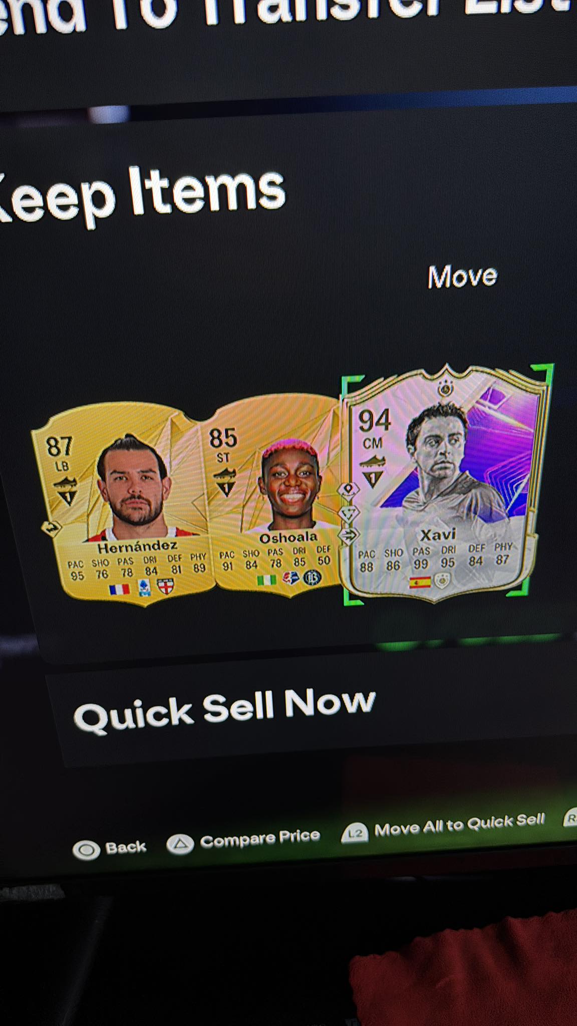 Yesterday I pulled Dreamchasers Mo tradable and now Xavi and Theo