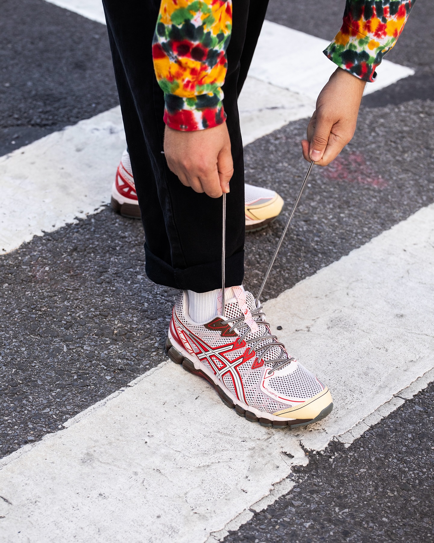 Presenting the UB9-S GEL-KAYANO™ 20 in Crystal Pink/ Classic Red 