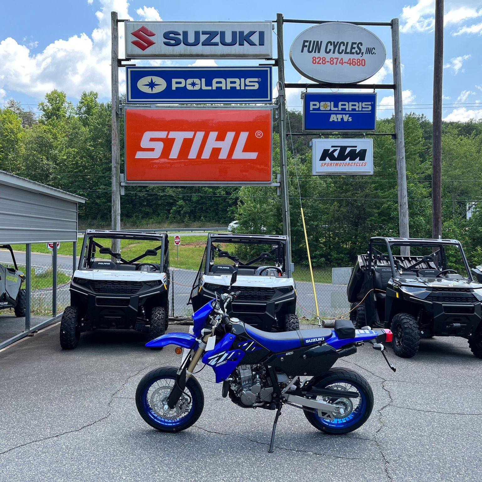 NEW: 2023 SUZUKI DR-Z400SM —Come check... - Fun Cycles, Inc. | Facebook