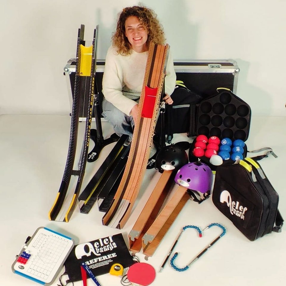 A boccia ramp is a competitive... - Elef Boccia Ramps | Facebook