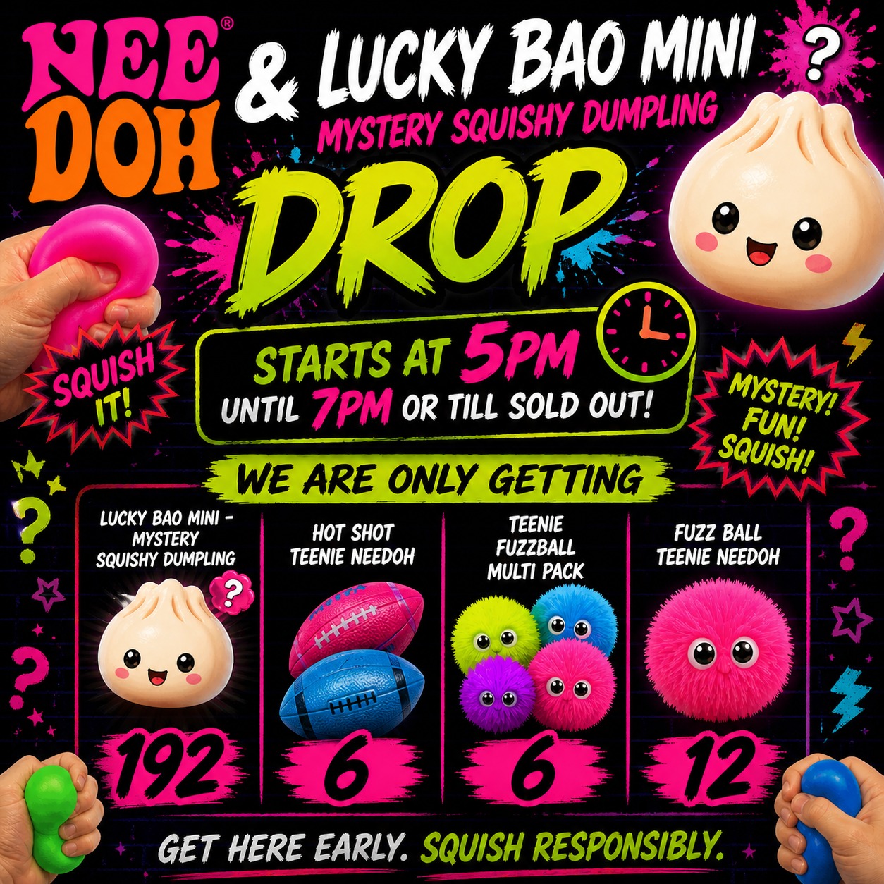 Needoh Night Drop 05/05
