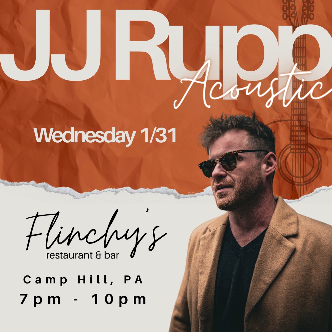 JJ Rupp - New local spot this Wednesday 1/31, solo...