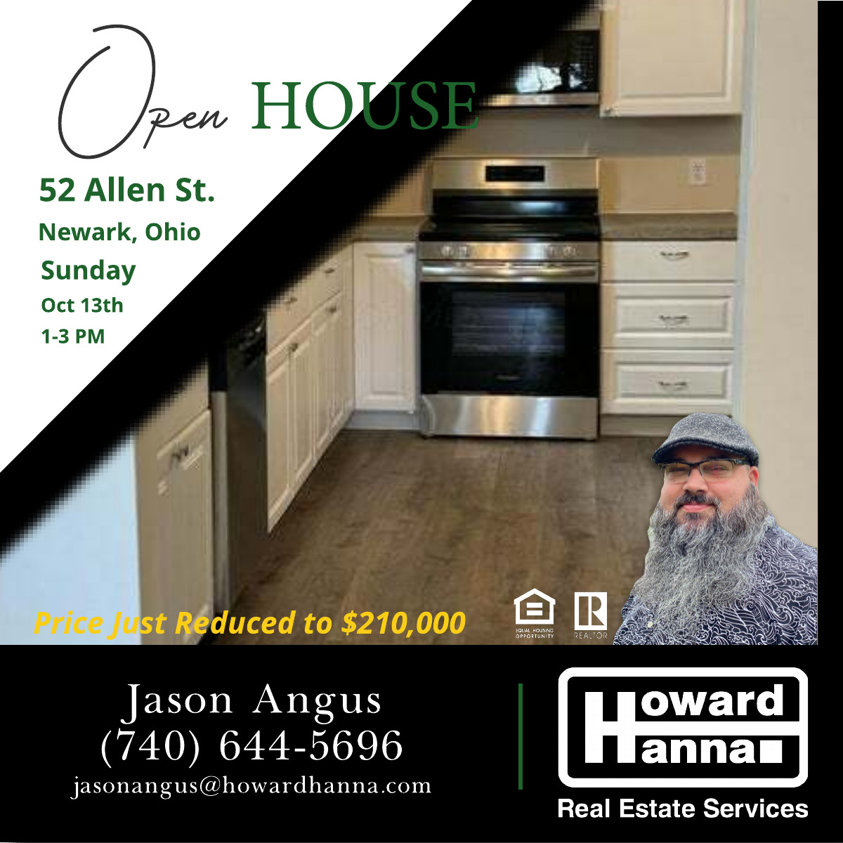 Jason Angus, Realtor, with Howard Hanna Real Estate | Heath OH
