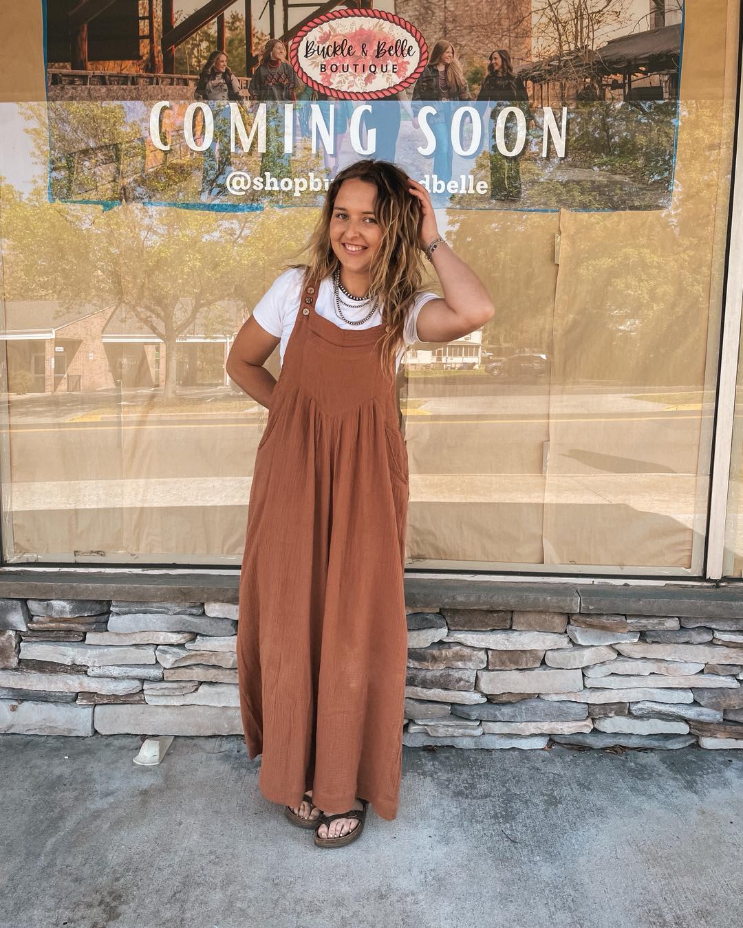 flowy denim dress Denim Daydream Scoop Neck Flowy Mini Dress