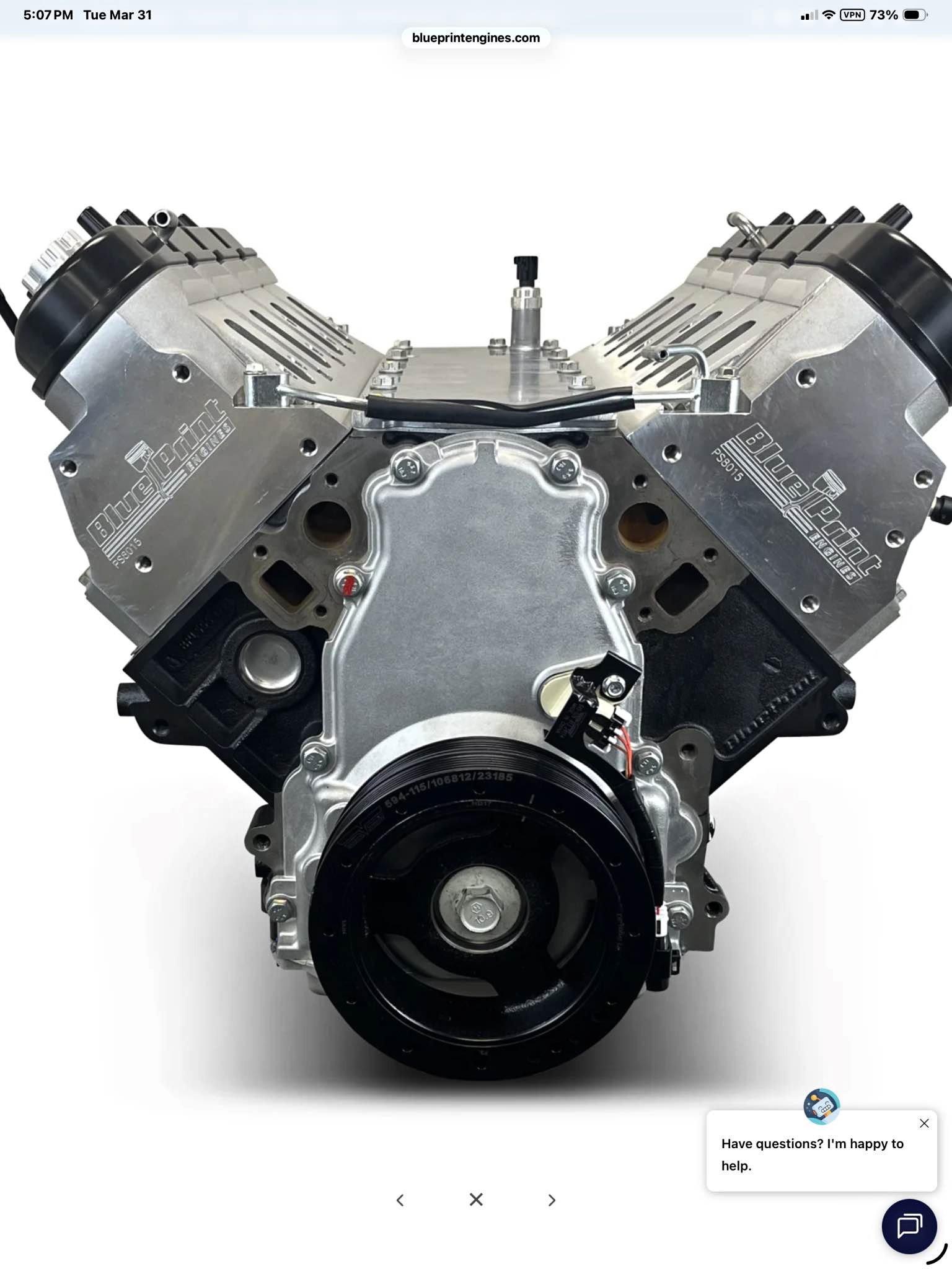 Olds build 350 complete drivetrain. Radiator,Trans, Holley sniper, long ...