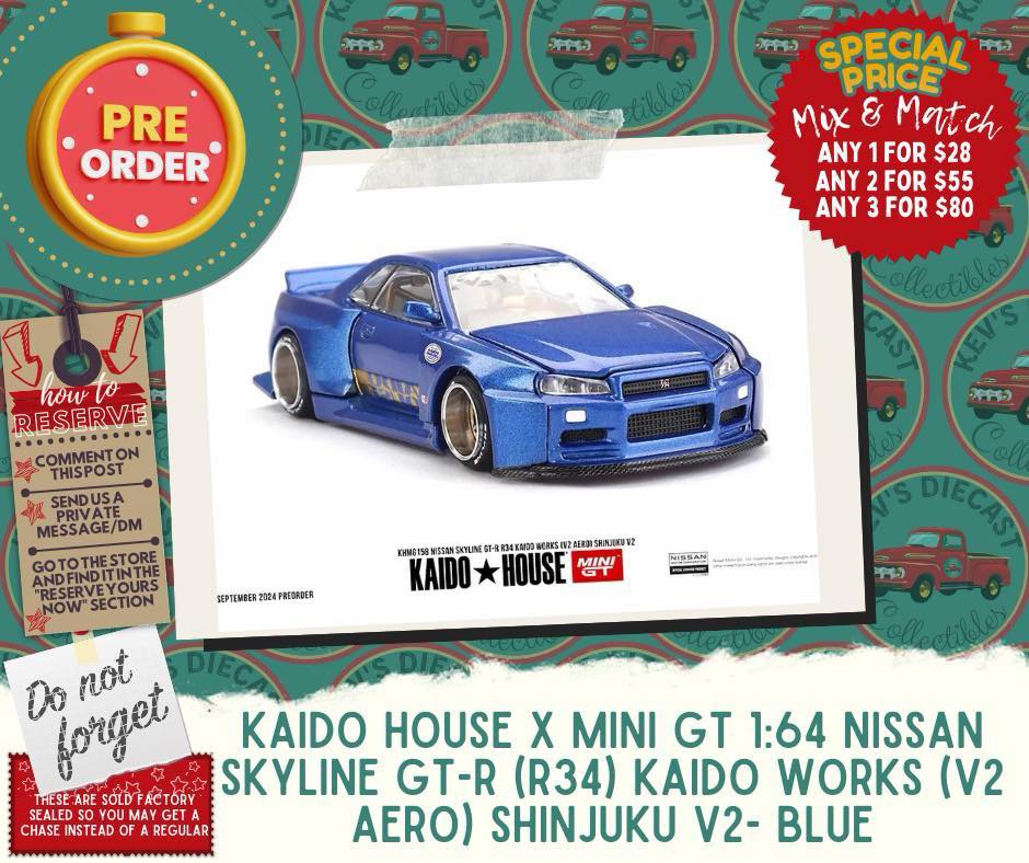 Kaido house preorder for skyline gt-r