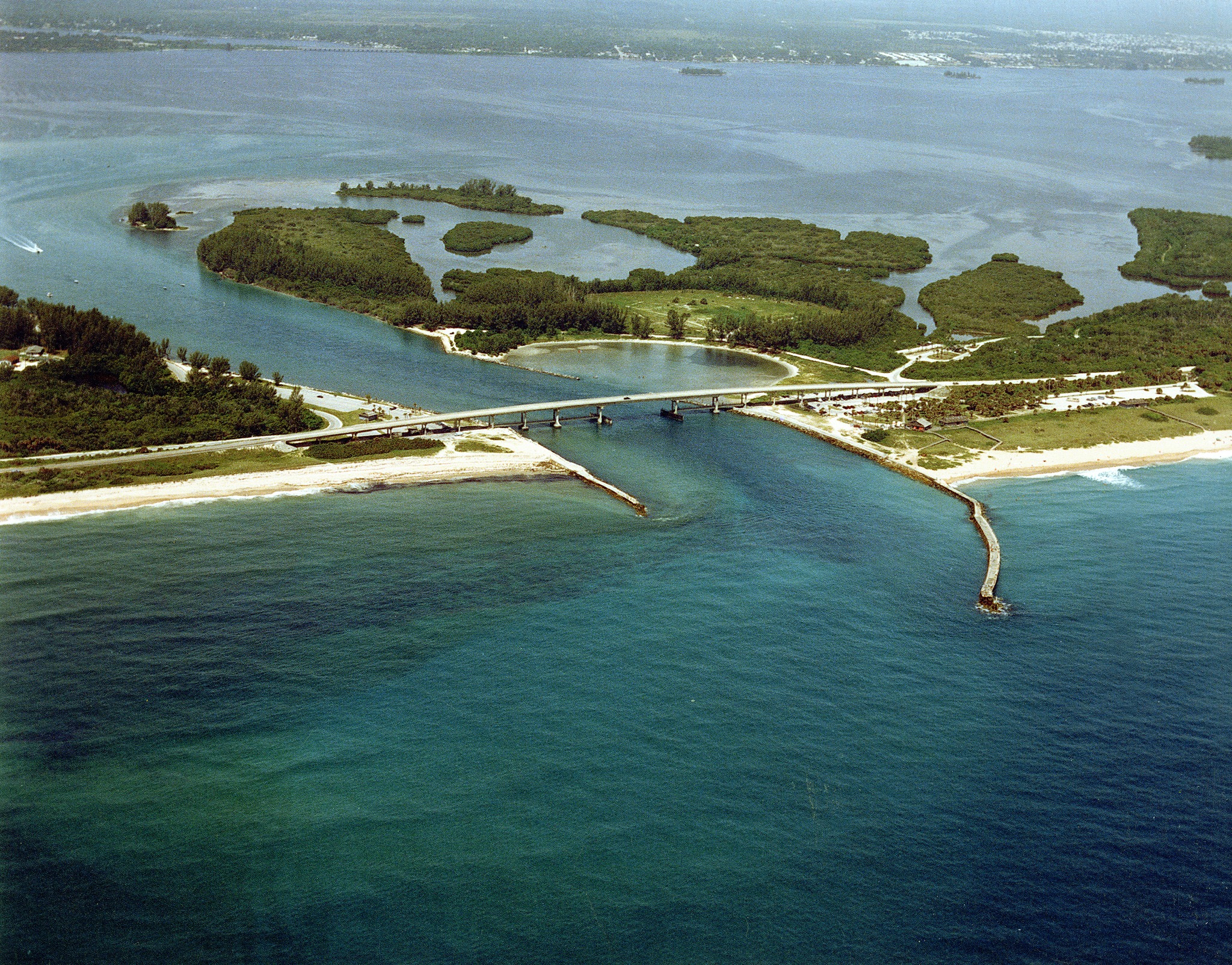 Sebastian - Flashback Friday: An aerial view of Sebastian Inlet ...