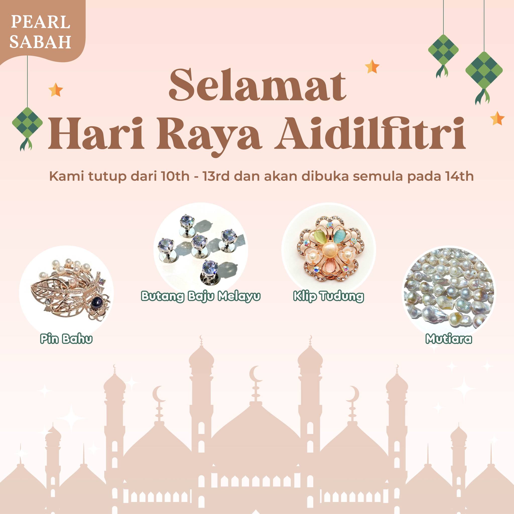 Pearl - Pearl Sabah mengucapkan Selamat Hari Raya kepada semua rakan ...