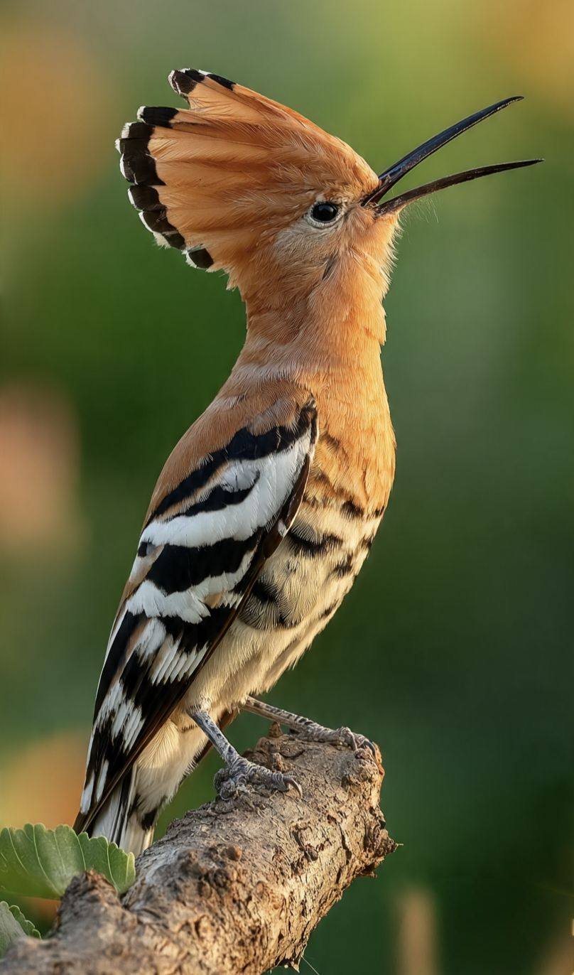 What kind of bird has zigzag white stripes on its chest?