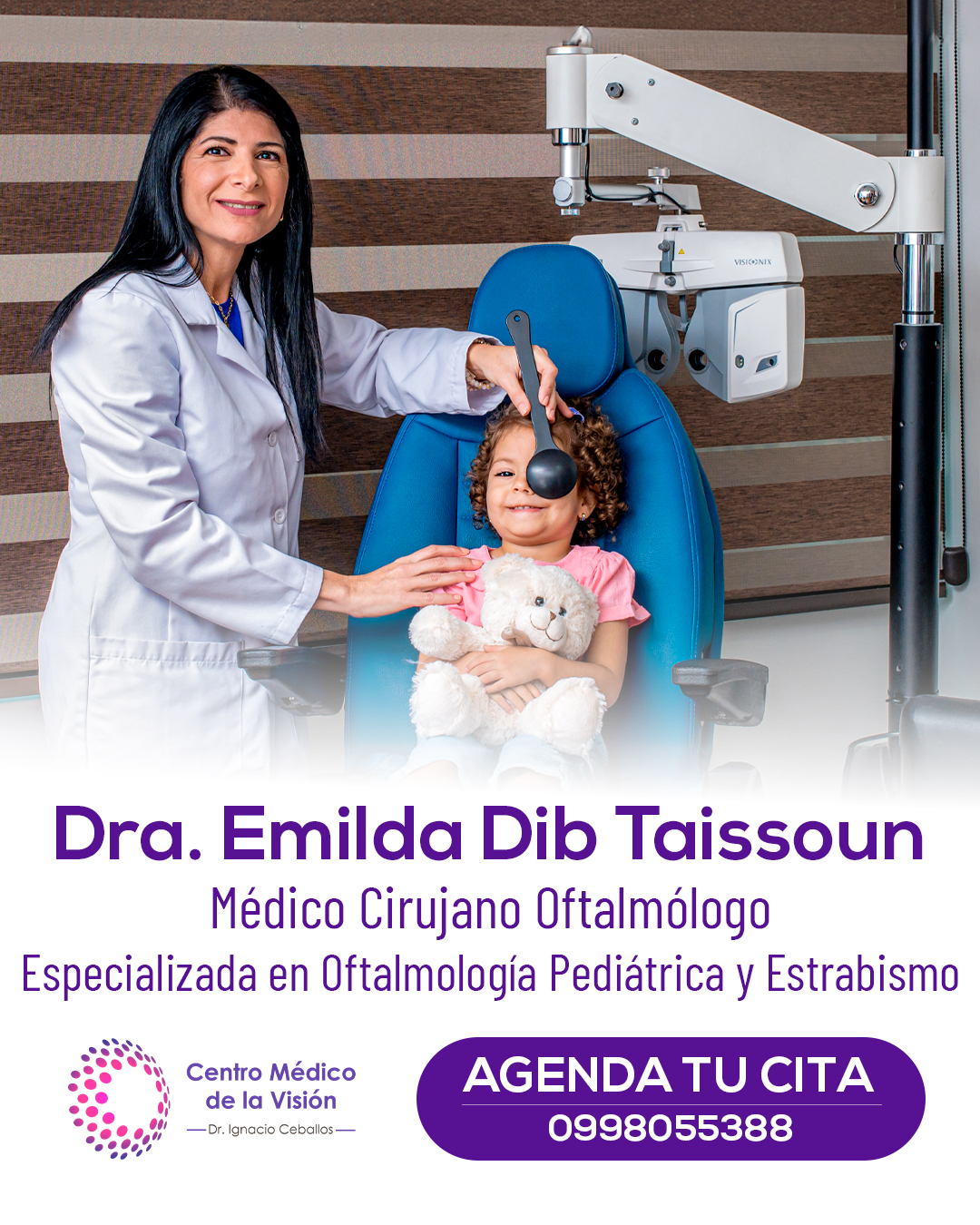 Conoce a la Dra. Emilda Dib... - Centro Médico de la Visión | Facebook