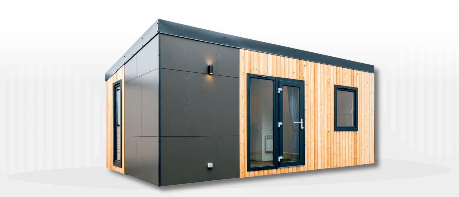 Immo Francois - TE KOOP - Tiny house met 2 slaapkamers en...