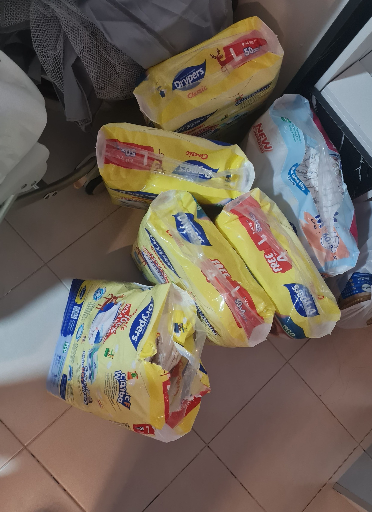 Blessing all this pampers . As my son not suitable ! First come