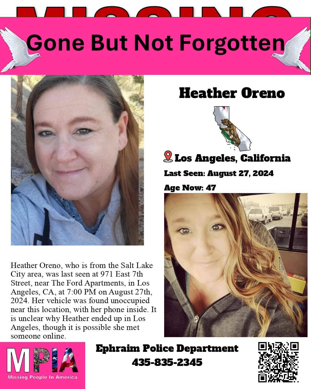 Update sadly found deceased... - Missing People In America | Facebook
