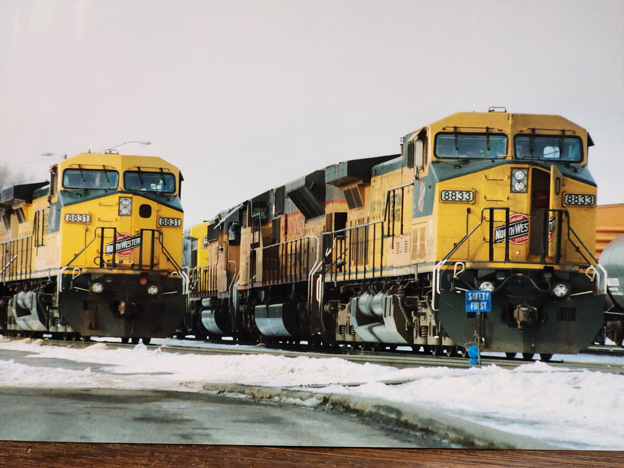 Two AC 4400s spotted at St Paul in January 2000