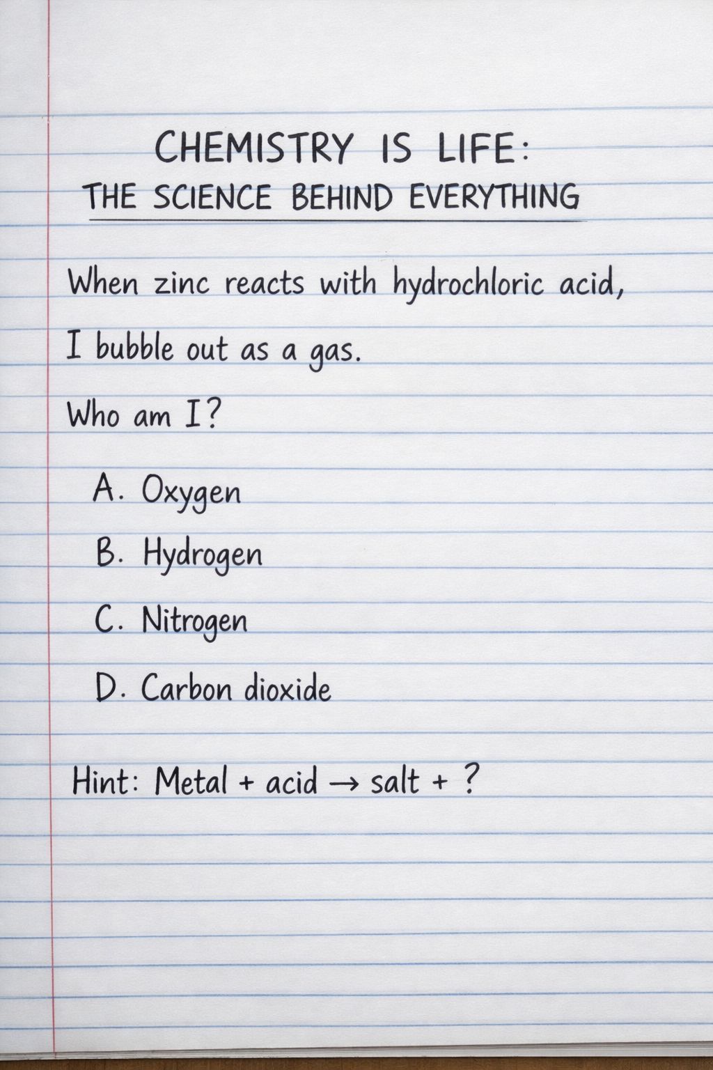 BIOCHEMISTRY FORUM verified | Chemistry Riddle | Facebook