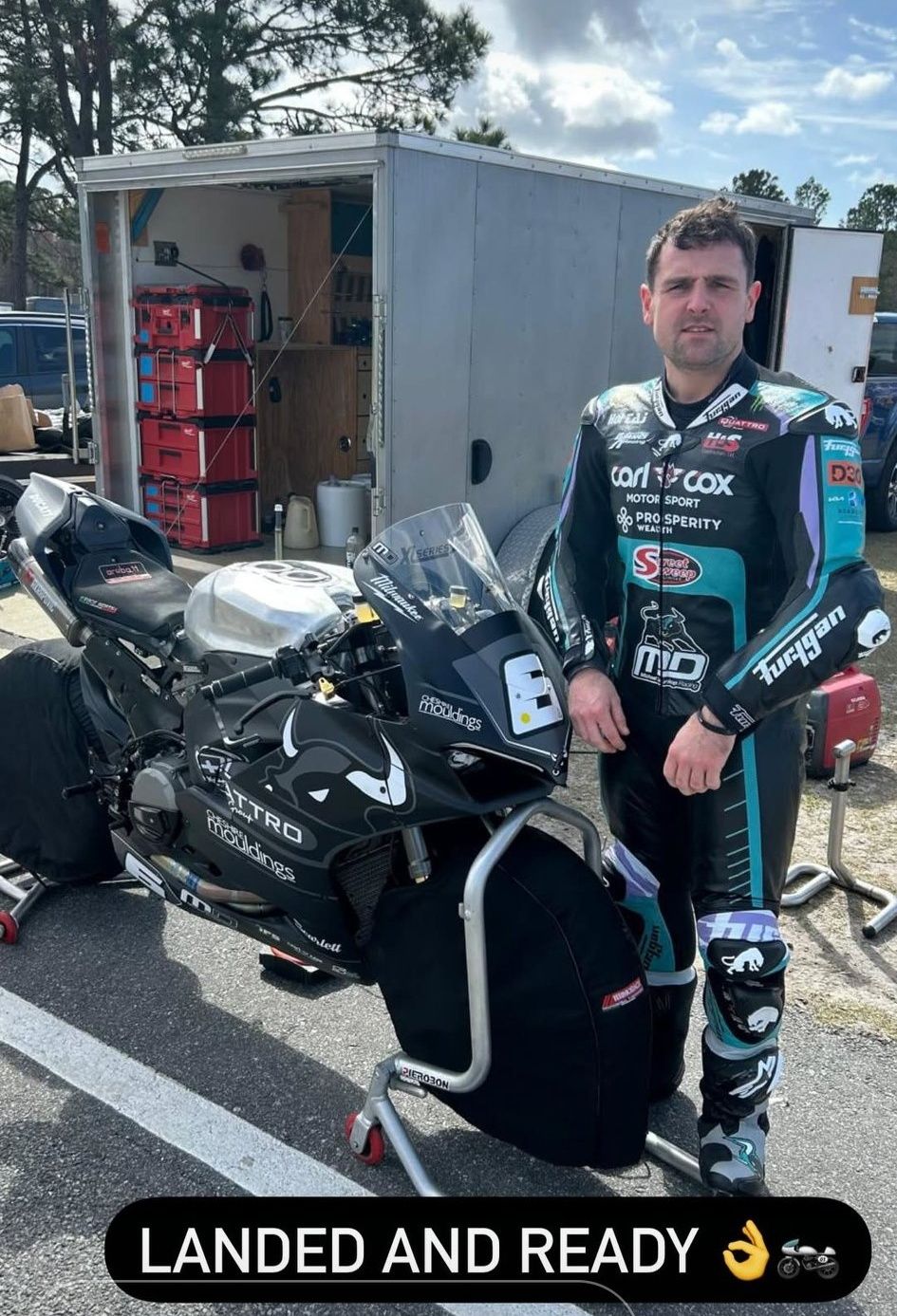 Michael Dunlop Has Landed In... - Isle Of Man TT Race Fans