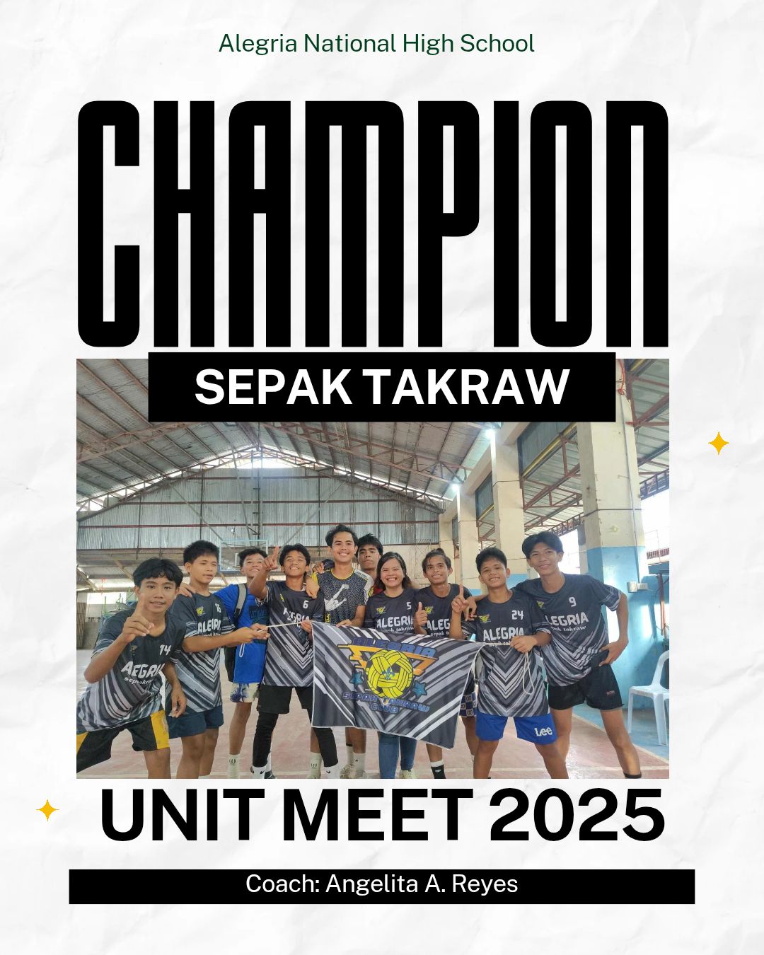 Road to Division Meet! 🏆🔥... - Alegria National High School | Facebook