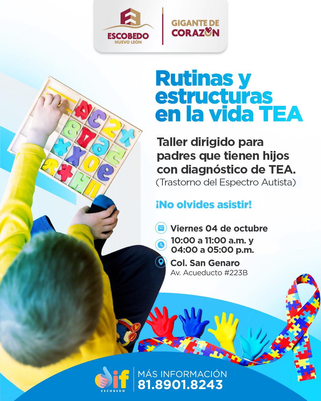 Gobierno - ¡Te invitamos a nuestro taller “Rutinas y estructuras en la ...