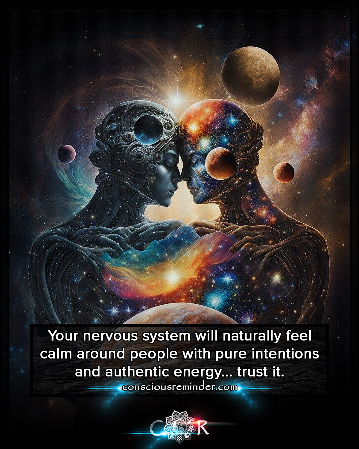 Conscious - Your nervous system will naturally feel calm around people ...