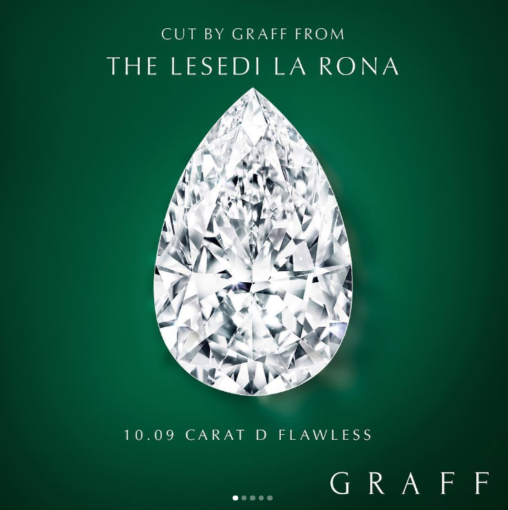 A first look into the Lesedi La Rona diamond, cut and polished by