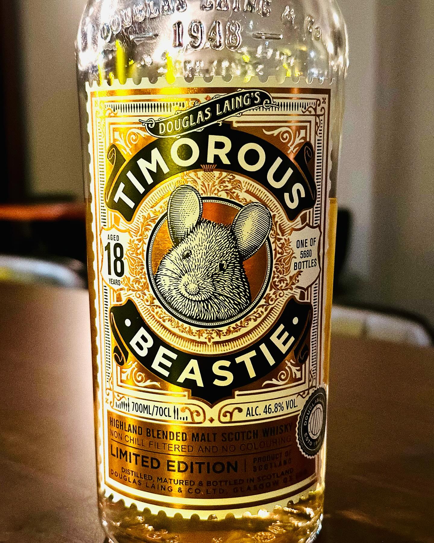 TIMOROUS BEASTIE 18 years “ ティモラス・ビースティ 18年 リミテッド