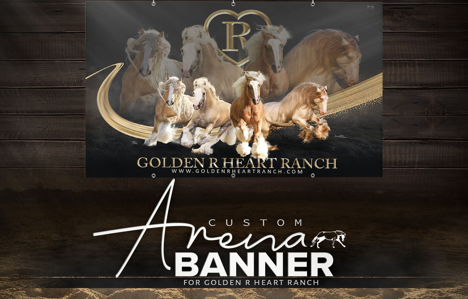 Signature Horse - 𝗗𝗥𝗔𝗪 𝗔𝗧𝗧𝗘𝗡𝗧𝗜𝗢𝗡 𝗧𝗢 𝗬𝗢𝗨𝗥 𝗕𝗨𝗦𝗜𝗡𝗘𝗦𝗦 with a Custom Arena ...