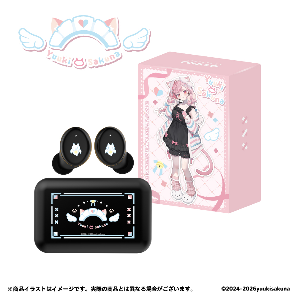 Onkyo x 結城さくな 結城昨日奈 合作 藍芽耳機&周邊商品開賣啦~ 耳機