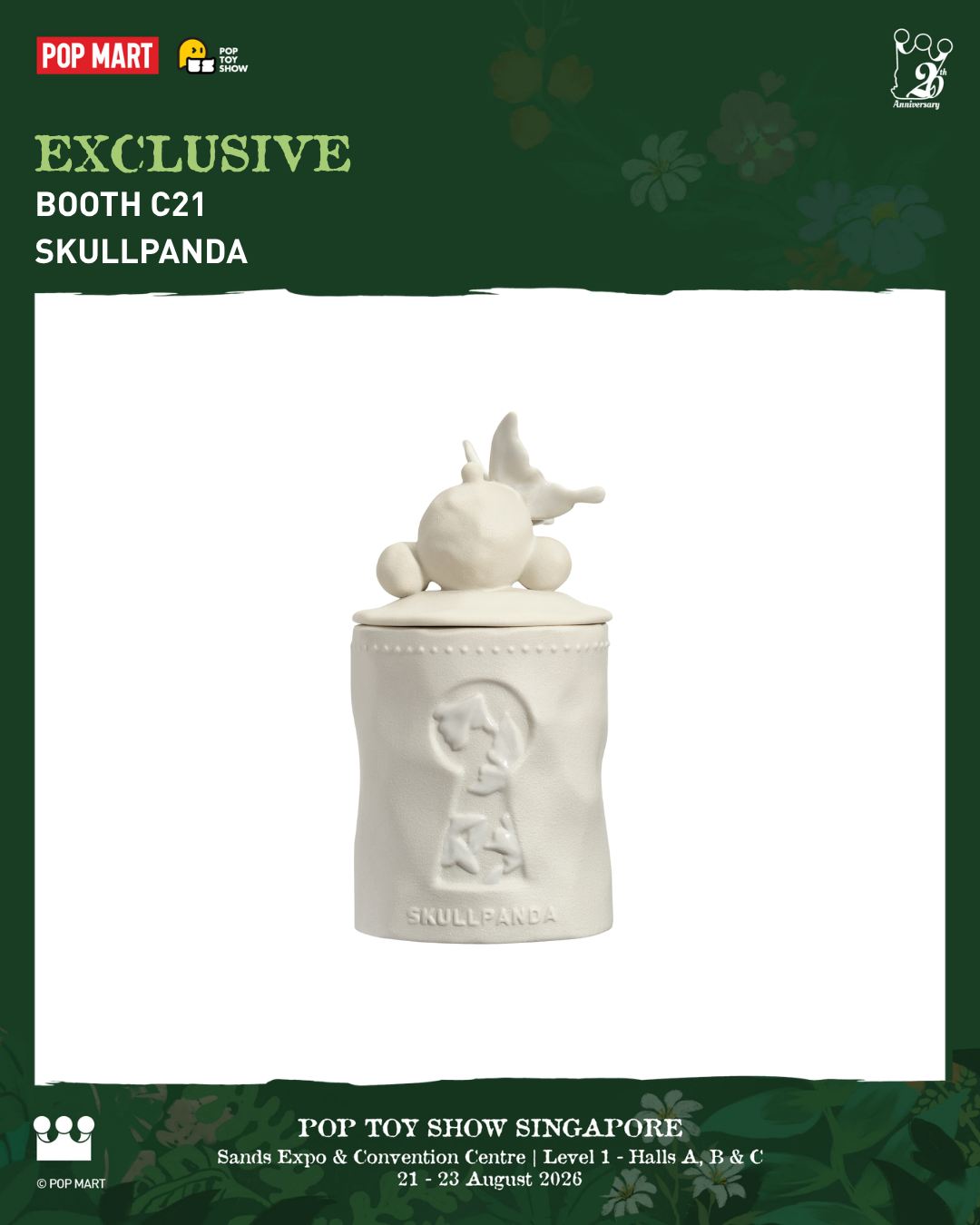 Skullpanda exclusive products at Pop Toy Show Singapore 2026