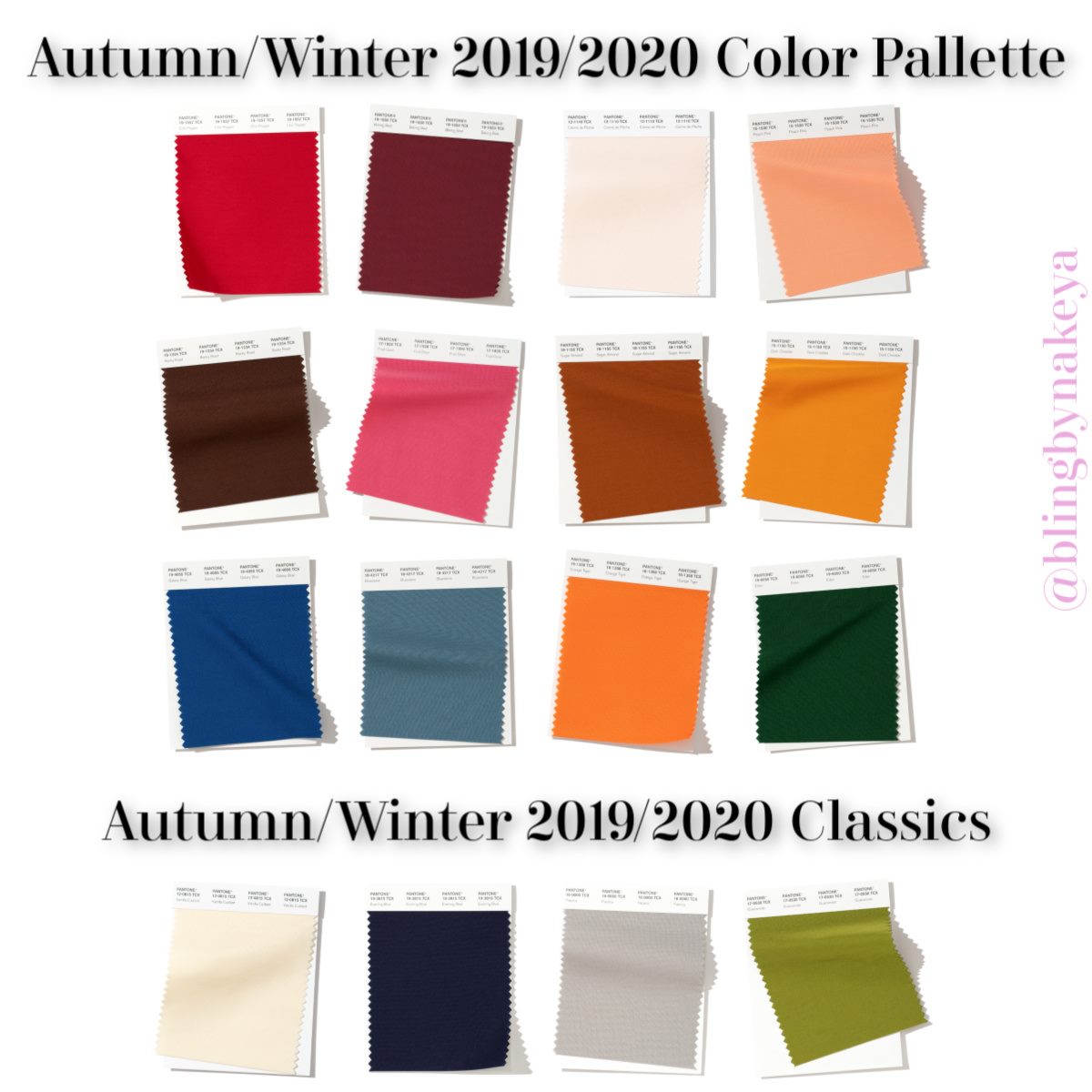 The Pantone Fashion Color Trend Report A/W 2024/2025 is here