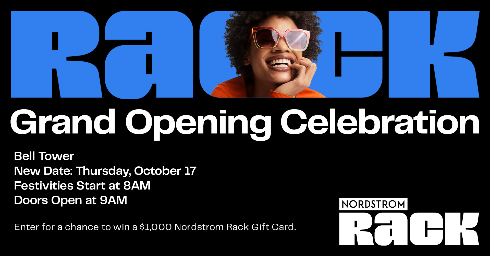 Nordstrom Rack Grand Opening Celebration at Bell Tower