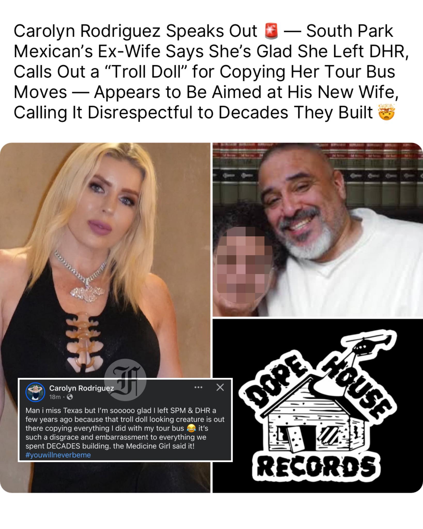 Carolyn Rodriguez Speaks Out ? — South Park Mexican