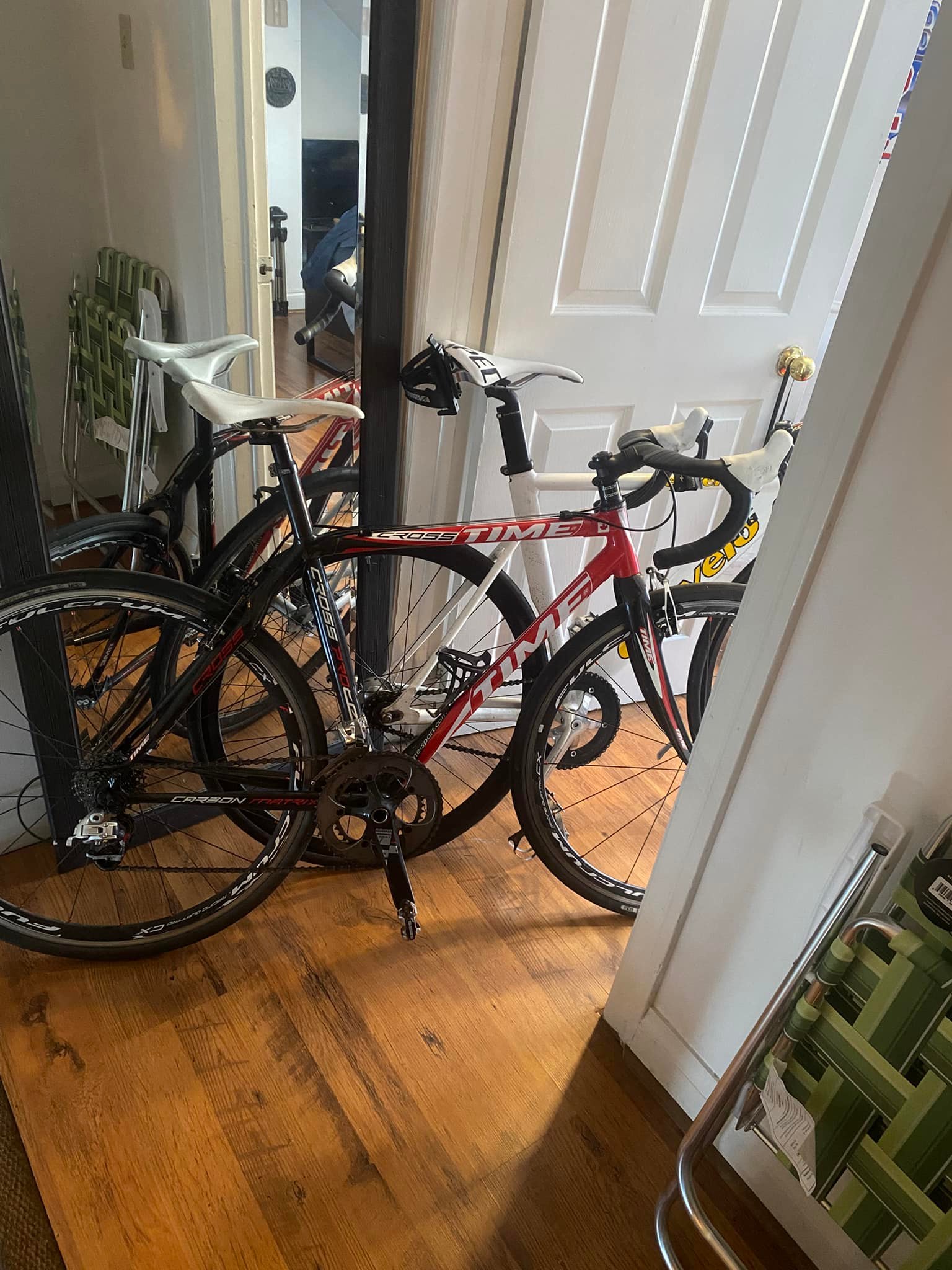 TIME VX EDGE Old one but a Good one. Still in Ultegra 9 speed.😎