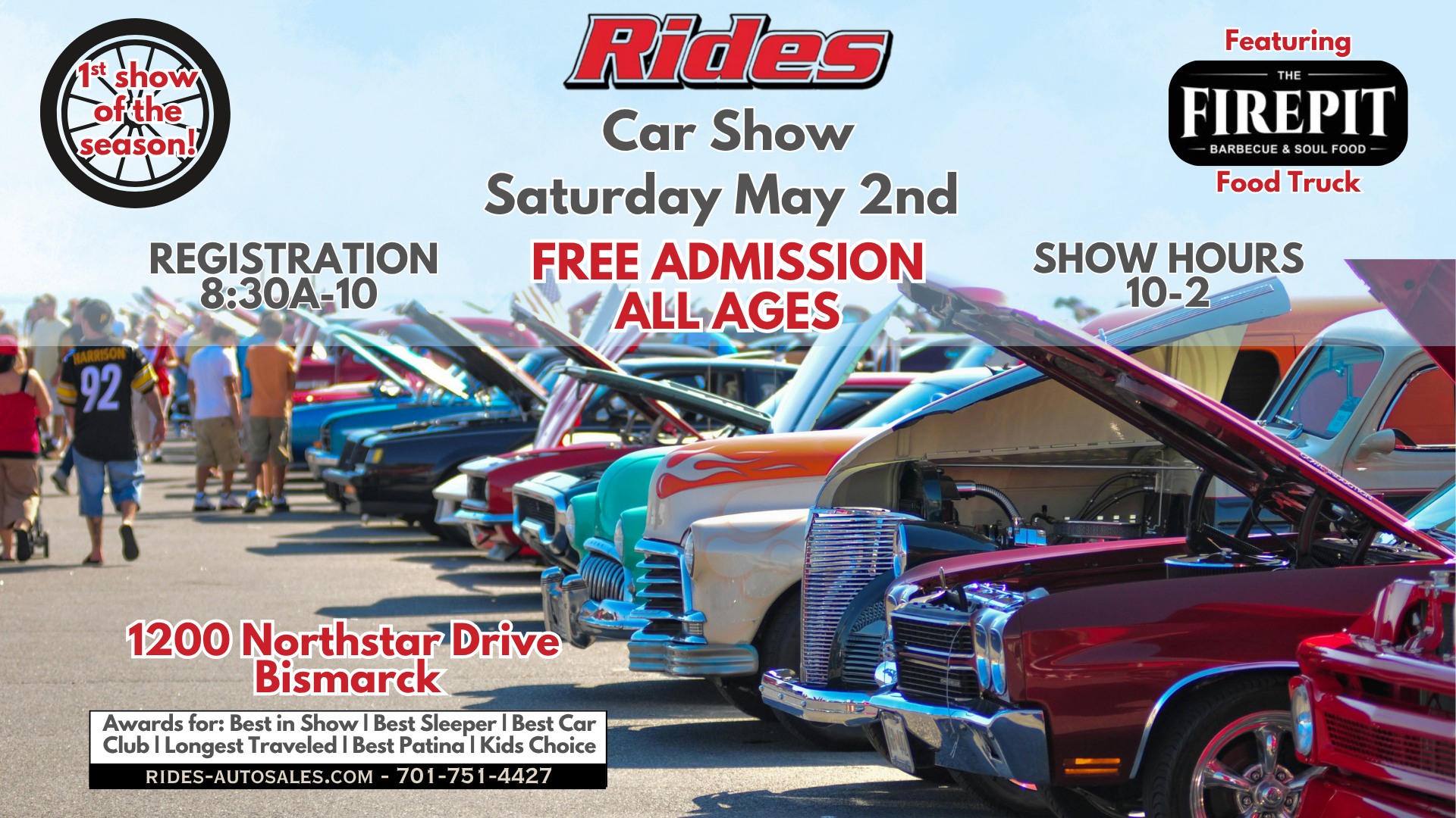 Rides' Annual Car Show (First auto show of the season!)