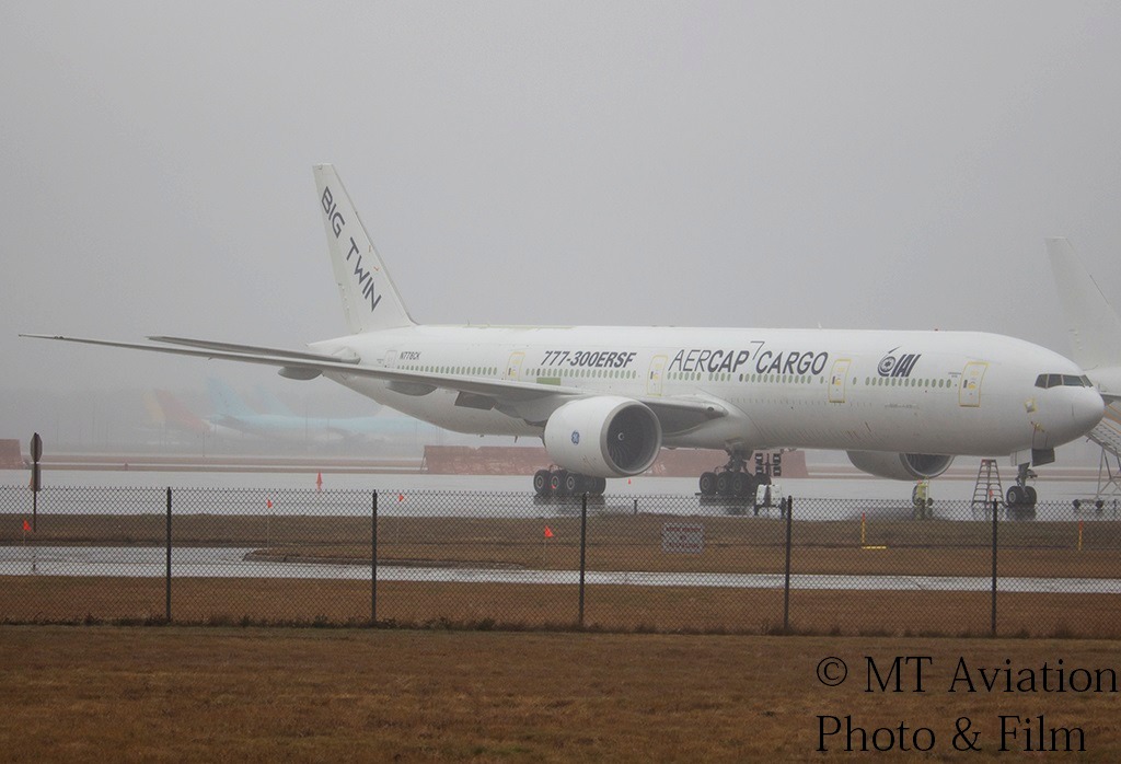 Kalitta Air's first 777-300ersf freighter arrives