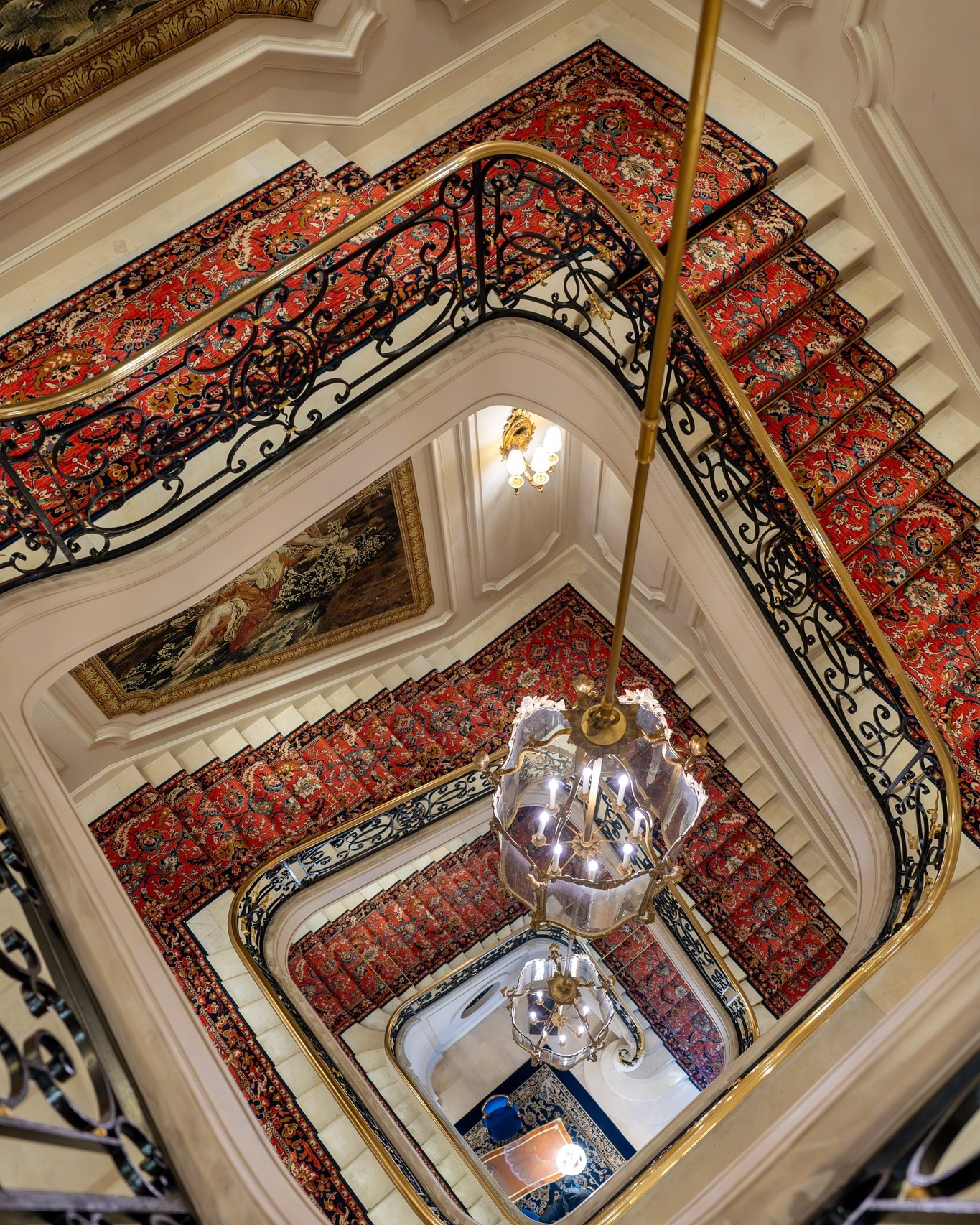 Ritz - Our magnificent staircase is not just a passage, but a journey ...