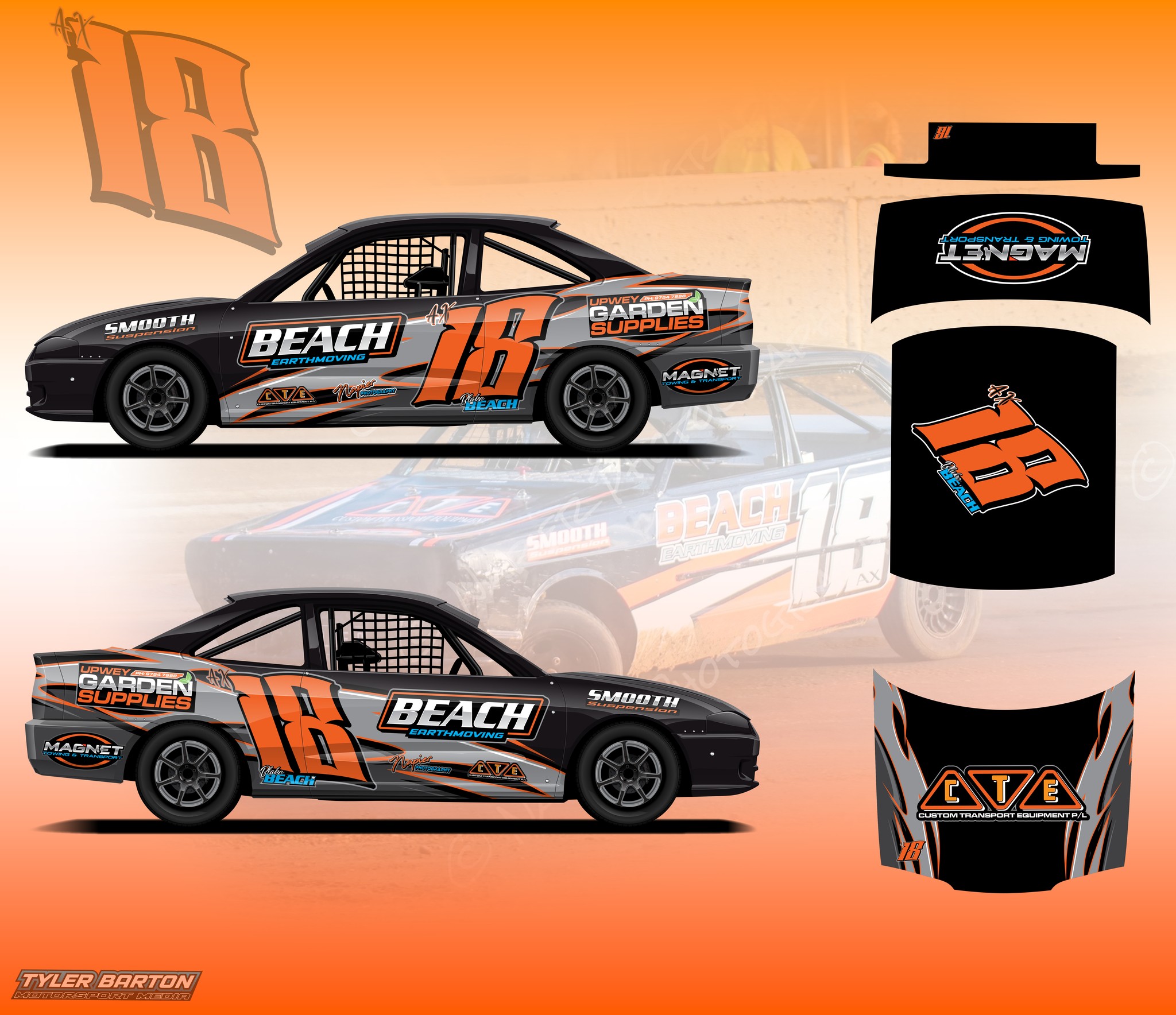 Tyler Barton Motorsport Media