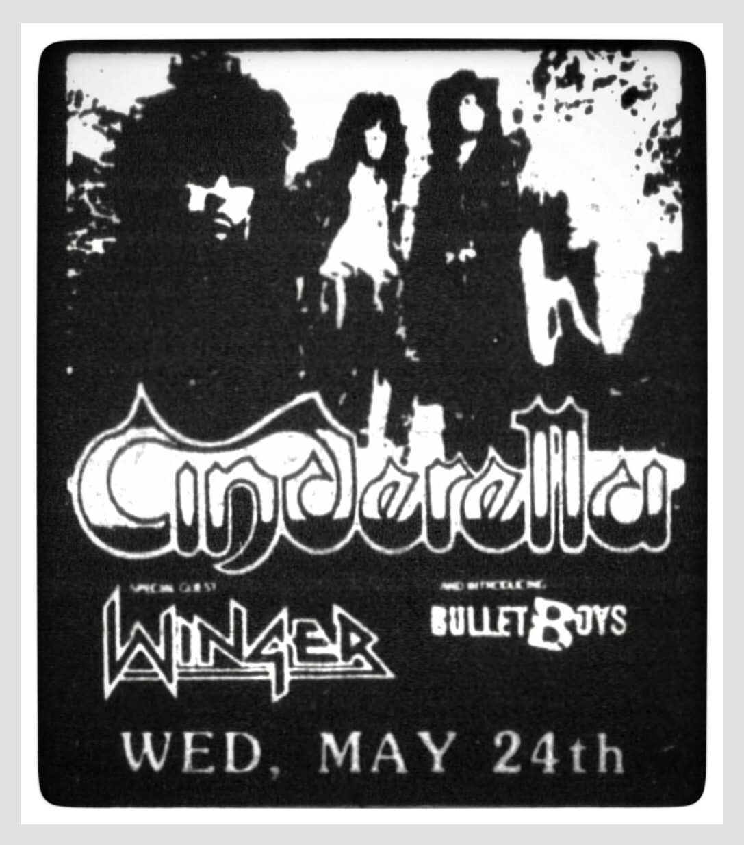 Cinderella headlined Atlanta Jam in 1989