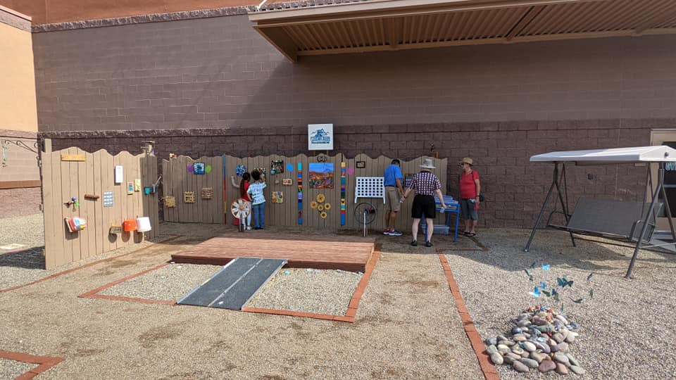 The Sensory Garden Ribbon Cutting... - Wrightson Ridge School