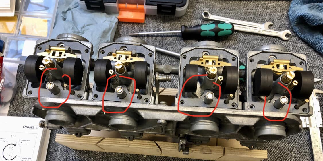 Air Cut Off Valve Set For Suzuki GV1200, GV1400, VS750 & Yamaha VMX1200, XVZ1300