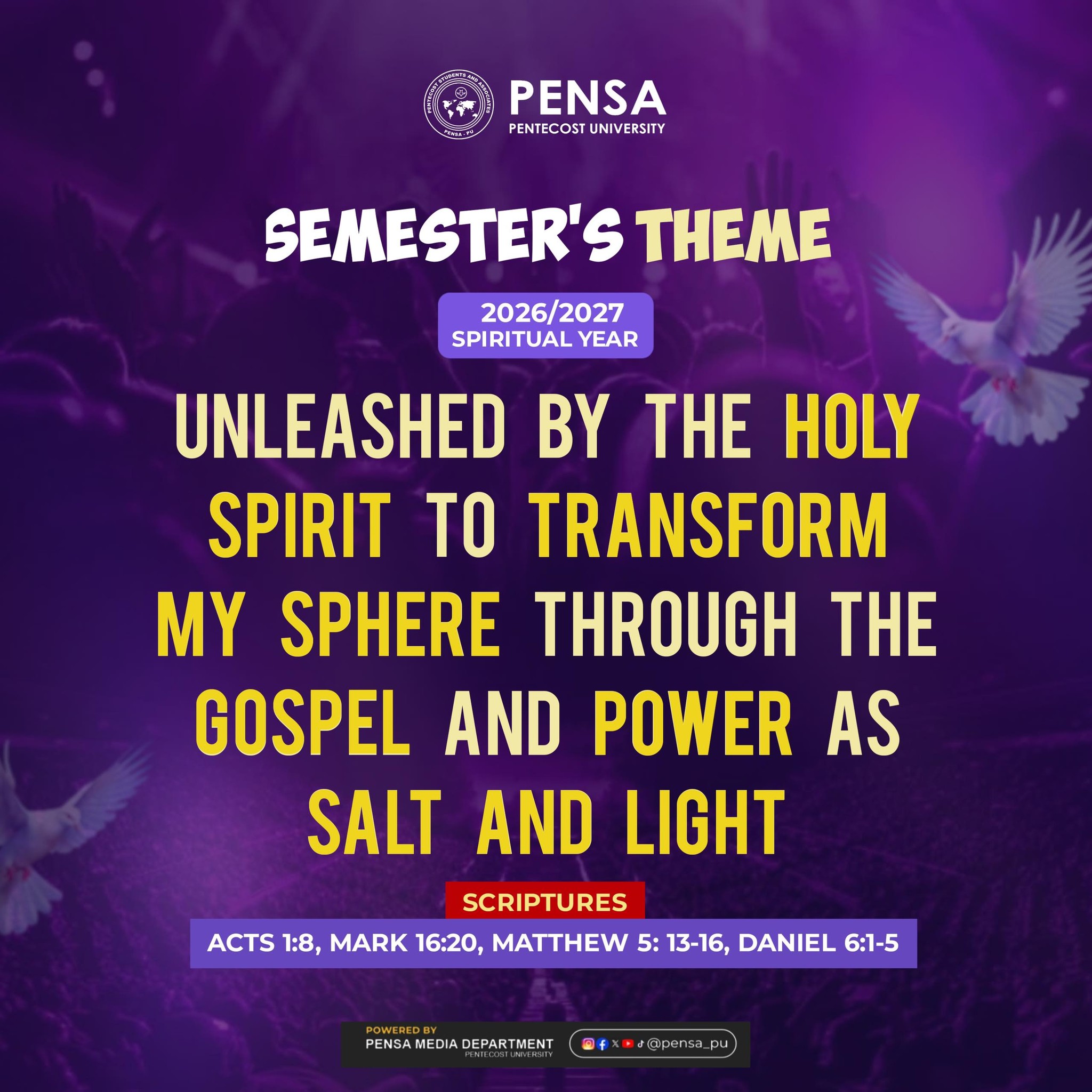 Communion Sevice (Second service) | PENSA Pentecost University
