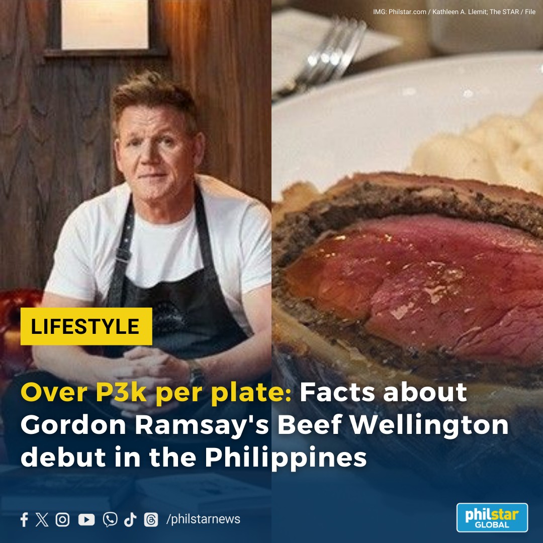 Philstar.com - Gordon Ramsay's Beef Wellington has found its way to the ...